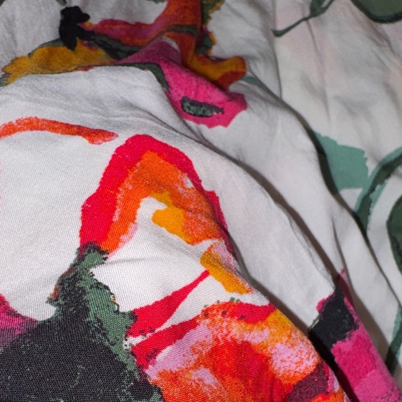 Vine & Love- Women’s Pink and Orange Floral Tank Top Size Small - Picture 9 of 13